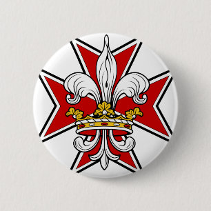 Ritter-Kreuz Button
