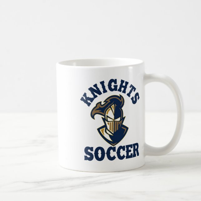 Ritter-Mannschaft Jugendfußballfan  Kaffeetasse (Rechts)