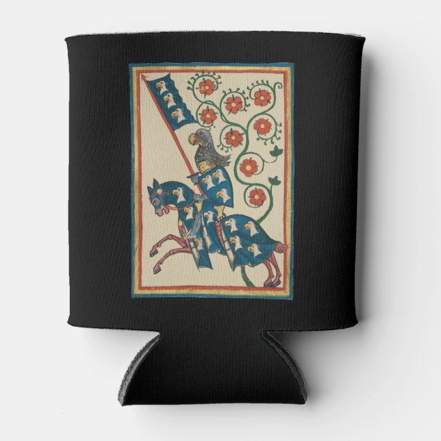 Ritter mit Adler Heraldry, Mittelalter des 14. Jah Dosenkühler (Vorderseite)