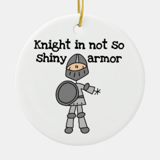Ritter ohne Shine Keramikornament