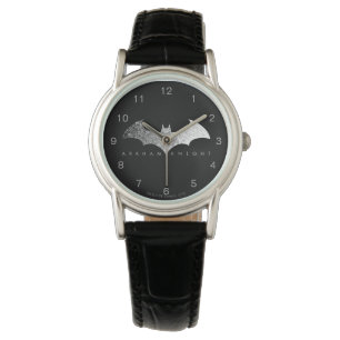 Ritter-Pixel-Logo Batmans Arkham Armbanduhr
