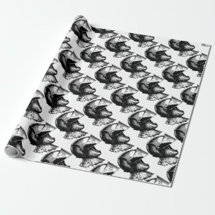 Ritter-Sturzhelm Geschenkpapier