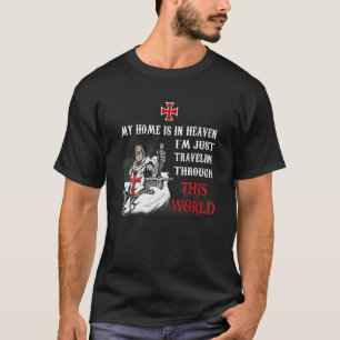 Ritter Tempelritter Christlicher Krieger Gottes Me T-Shirt