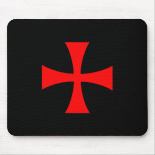 Ritter Tempelritter Kreuz Katholisch Christlicher Mousepad