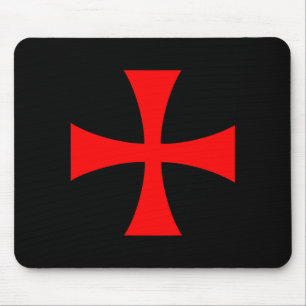 Ritter Tempelritter Kreuz Katholisch Christlicher Mousepad