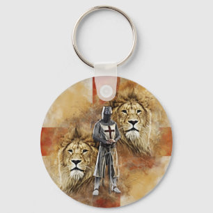 Ritter Templar 001 Schlüsselanhänger