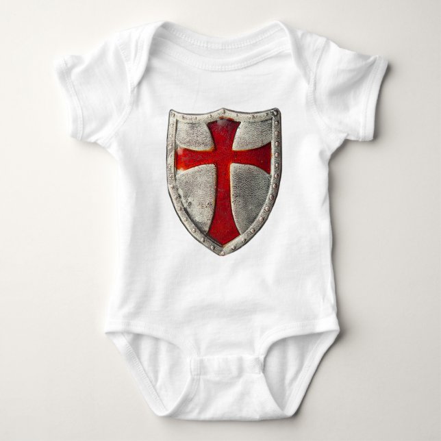 Ritter Templar Baby Strampler (Vorderseite)