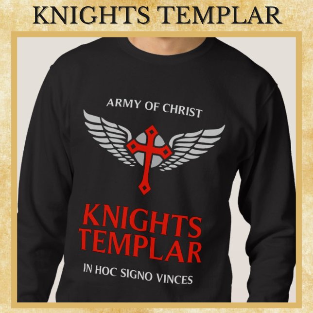Ritter Templar Einzigartige, individuell gestaltet Sweatshirt (Von Creator hochgeladen)
