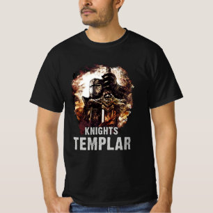 Ritter Templar Epischer Kreuzfahrer Krieger Christ T-Shirt