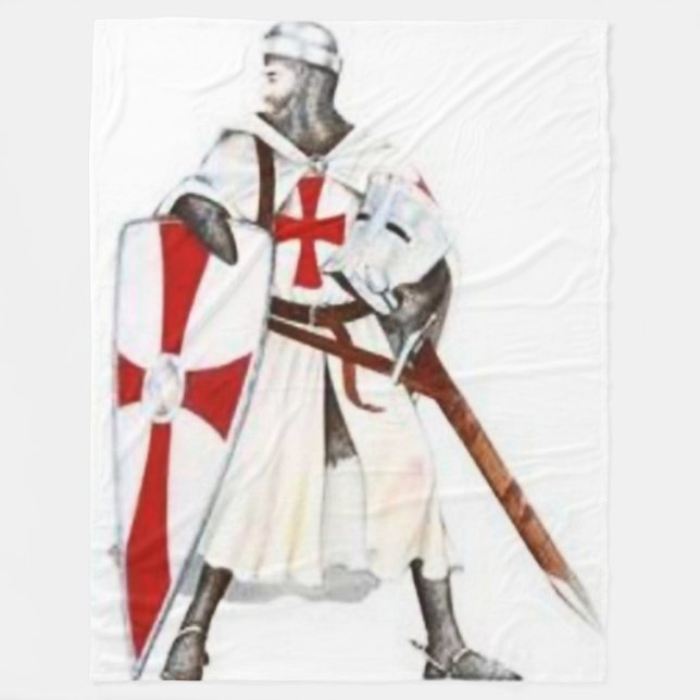 RITTER TEMPLAR FLEECEDECKE (Vorderseite)