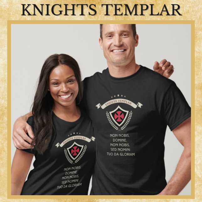 Ritter Templar Geschichtskrieger von Jesus Christ T-Shirt (Von Creator hochgeladen)
