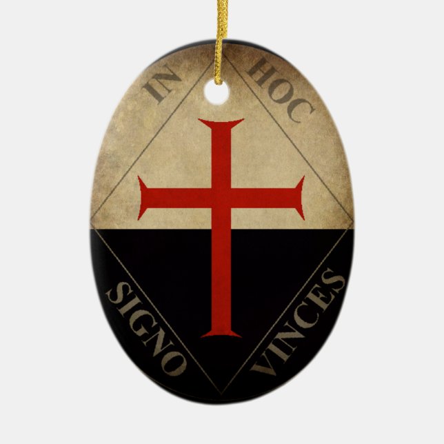 Ritter Templar Keramikornament (Vorne)