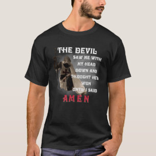 Ritter Templar Mensch des Glaubens Ich bin der Soh T-Shirt