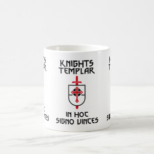 Ritter Templar MOTTO Insignien Kaffeetasse