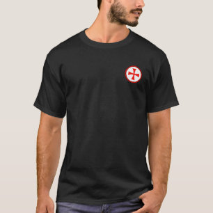 Ritter Templar rundes Siegel-Shirt T-Shirt