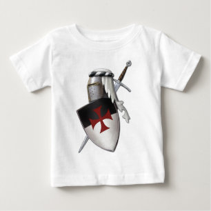 Ritter Templar Schild Baby T-shirt