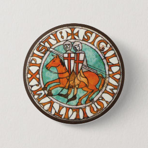 Ritter Templar Siegel Button