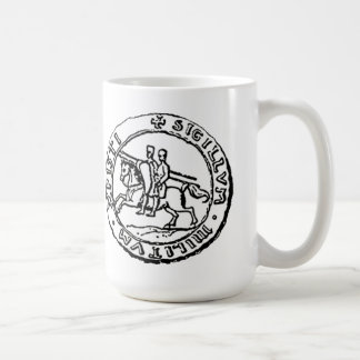 Ritter Templar Siegel Kaffeetasse