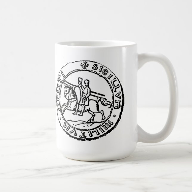 Ritter Templar Siegel Kaffeetasse (Rechts)