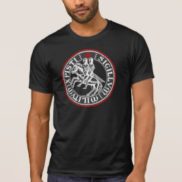 Ritter Templar Soldat-Siegel T-Shirt