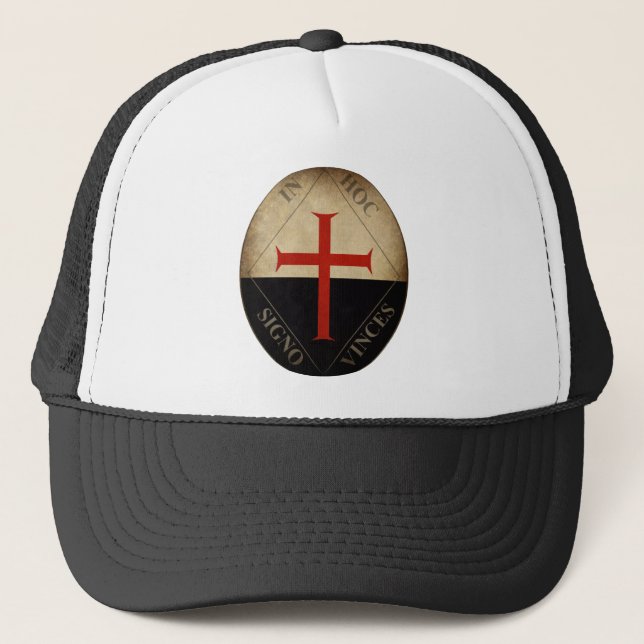Ritter Templar Truckerkappe (Vorderseite)