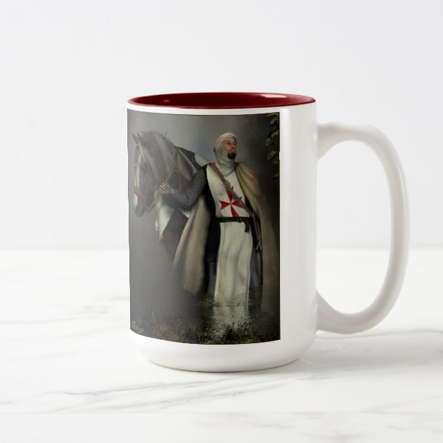 Ritter templar zweifarbige tasse (Rechts)