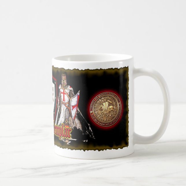 Ritter Templars Kaffee-Tasse Kaffeetasse (Rechts)