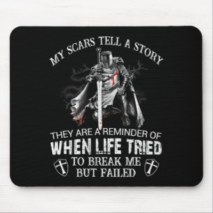 Ritter Templer Krieger Christen Mein S Erzählen Ei Mousepad