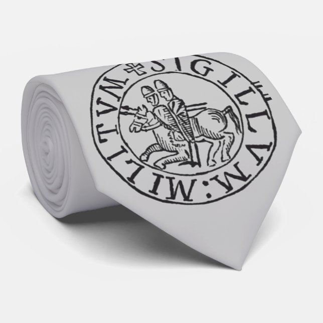 Ritter Templermatte Krawatte (Gerollt)