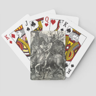 Ritter, Tod und der Teufel (Durer 1513) Spielkarten