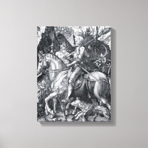 Ritter, Tod und Teufel - Albrecht Dürer Leinwanddruck