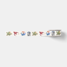 Ritter und Drache Ripsband