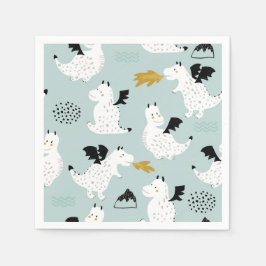 Ritter und Drachen | Mairytale Birthday Party Serviette