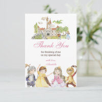 Ritter und Prinzessinnen zum Geburtstag