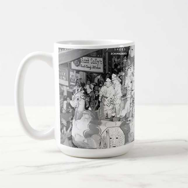 Ritter von Babylon New Orleans Mardigras 1955 Kaffeetasse (Links)