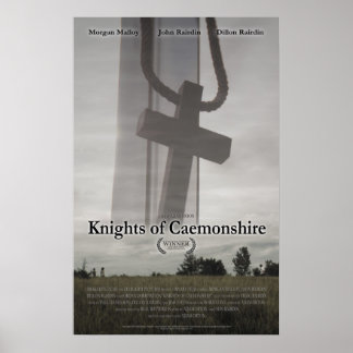 Ritter von Caemonshire mit Poster