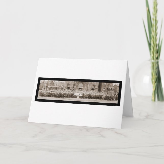 Ritter von Columbus-Foto 1914 Karte (Vorderseite)