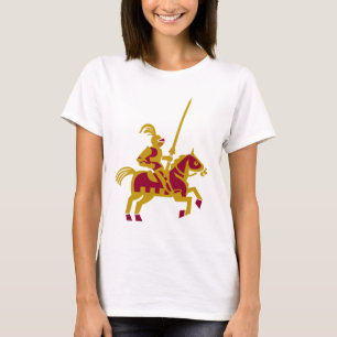 Ritter zu Pferd T-Shirt