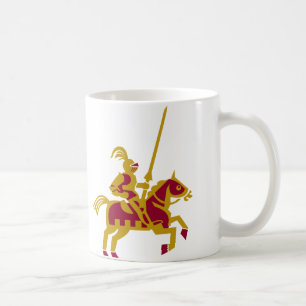 Ritter zu Pferd Tasse