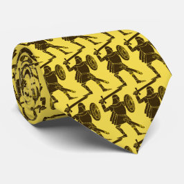 Ritterkrieger Wikings Mascot Football Necktie Krawatte