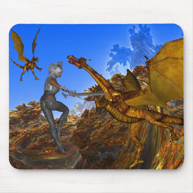 Ritterquest Mousepad (Vorne)