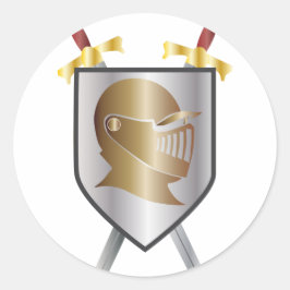 Ritterruf Runder Aufkleber