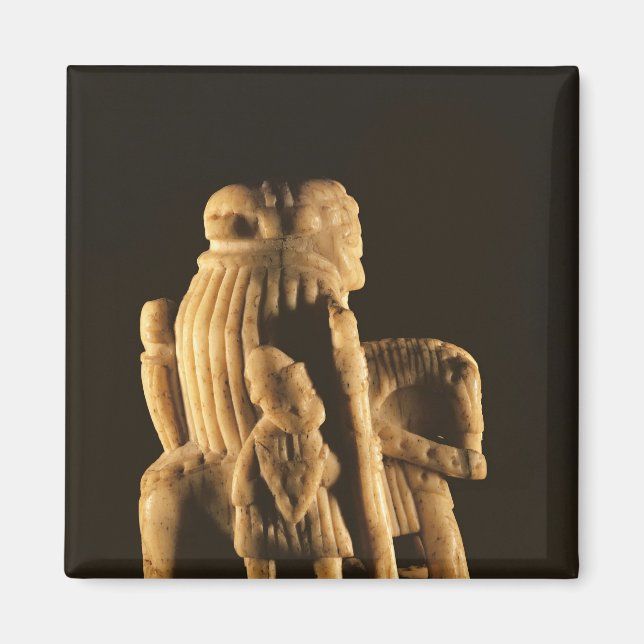 Ritterschachstück Magnet (Vorne)