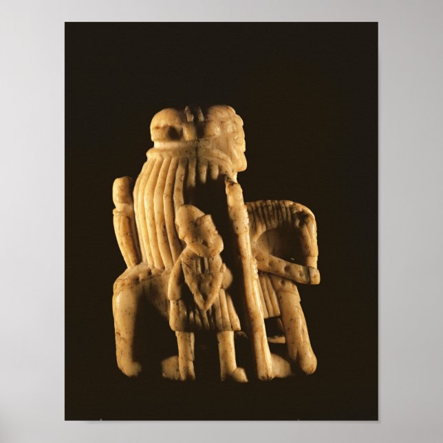 Ritterschachstück Poster (Vorne)