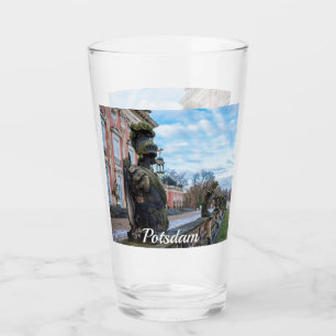 Ritterstatuen in Potsdam Glas