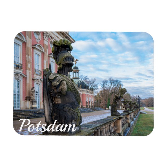 Ritterstatuen in Potsdam Magnet (Horizontal)
