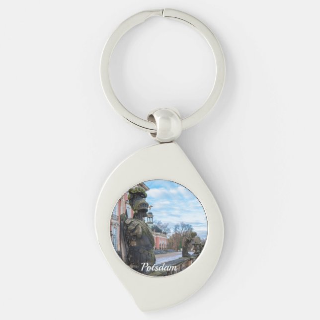 Ritterstatuen in Potsdam Schlüsselanhänger (Vorderseite)