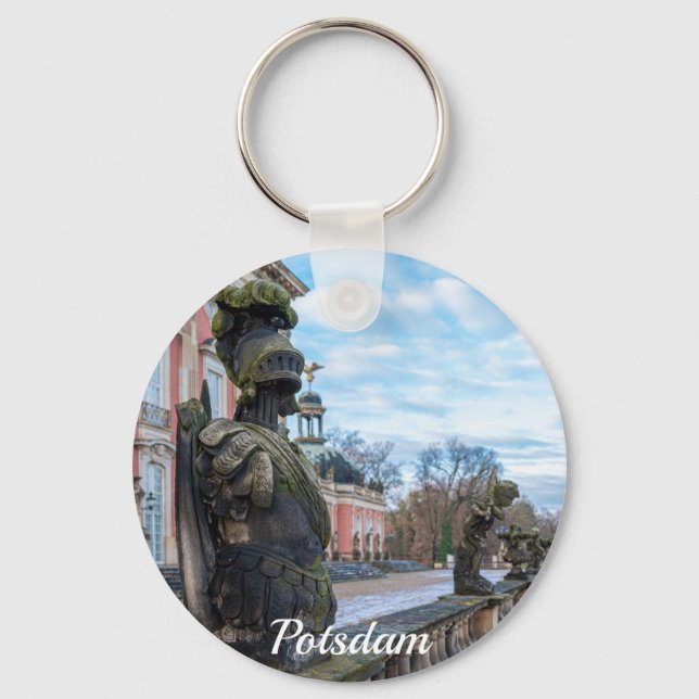 Ritterstatuen in Potsdam Schlüsselanhänger (Vorderseite)