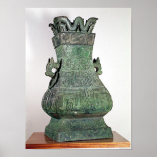 Ritual 'Hu' vase, Chou Dynast Poster