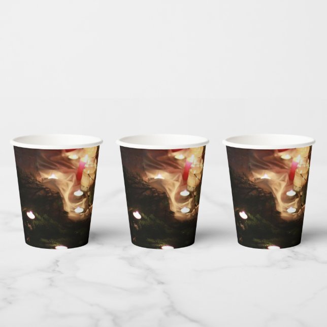 Ritual Paper Cup bei Kerzenlicht - Anpassbar Pappbecher (Multi)